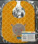 Cheerleader Lamb Sheep Baby Bib Easy-Clean Baby Bib Baby Feeding Accessory Baby Mealtime Essential, 10 x 13, Multicolor