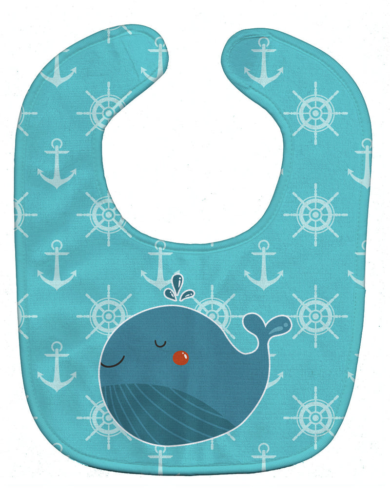Blue Whale Baby Bib BB6734BIB