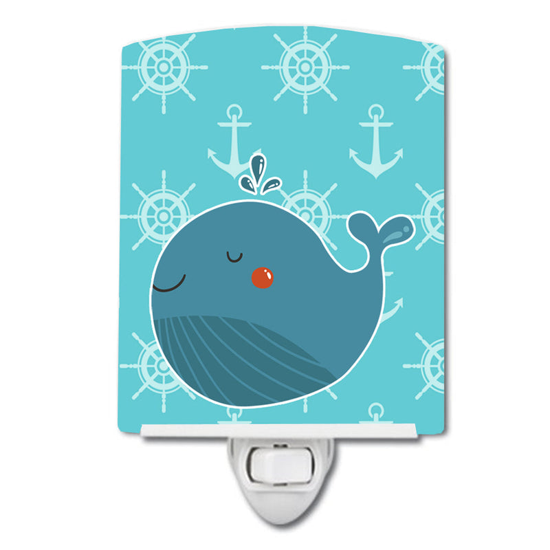 Blue Whale Ceramic Night Light BB6734CNL