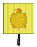 Turtle with Glasses Leash or Key Holder Wall Hooks, Key Hooks Holder, Coat Rack Wall Mount, Coat Hooks, Hooks for Hanging Keys, Towels, Aprons, Leashes