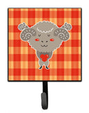 Ram with a Heart Leash or Key Holder Wall Hooks, Key Hooks Holder, Coat Rack Wall Mount, Coat Hooks, Hooks for Hanging Keys, Towels, Aprons, Leashes