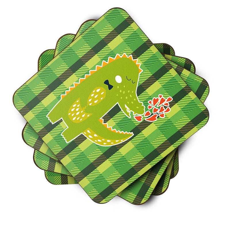 Alligator Love Foam Coaster Set of 4 BB6741FC