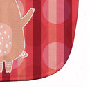 Dancing Pig Baby Bib Easy-Clean Baby Bib Baby Feeding Accessory Baby Mealtime Essential, 10 x 13, Multicolor