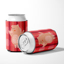 Dancing Pig Can or Bottle Hugger Cooler Sleeve for Standard 12 oz Cans, Insulated Foam Beer & Soda Can Hugger Reusable