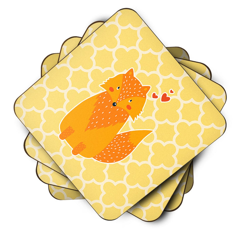 Foxy Love Foam Coaster Set of 4 BB6758FC