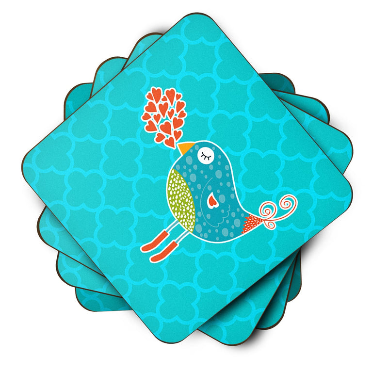 Birdy Love Foam Coaster Set of 4 BB6760FC