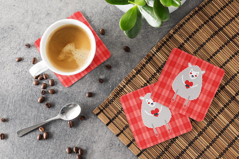 Lamb Love Foam Coaster  BB6762FC