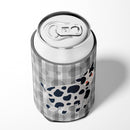 Cow Can or Bottle Hugger Cooler Sleeve for Standard 12 oz Cans, Insulated Foam Beer & Soda Can Hugger Reusable