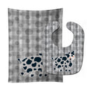 Cow Baby Bib & Burp Cloth Easy-Clean Baby Bib Baby Feeding Accessory Baby Mealtime Essential