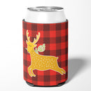 Deer Can or Bottle Hugger Cooler Sleeve for Standard 12 oz Cans, Insulated Foam Beer & Soda Can Hugger Reusable