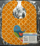 Bird Baby Bib Easy-Clean Baby Bib Baby Feeding Accessory Baby Mealtime Essential, 10 x 13, Multicolor