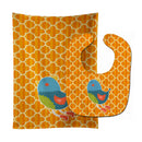 Bird Baby Bib & Burp Cloth Easy-Clean Baby Bib Baby Feeding Accessory Baby Mealtime Essential