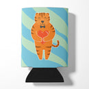 Tiger Can or Bottle Hugger Cooler Sleeve for Standard 12 oz Cans, Insulated Foam Beer & Soda Can Hugger Reusable