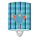 Blue Chicken Ceramic Night Light BB6782CNL