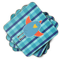 Blue Chicken Foam Coaster  BB6782FC