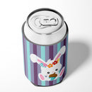 Bunny Rabbit Can or Bottle Hugger Cooler Sleeve for Standard 12 oz Cans, Insulated Foam Beer & Soda Can Hugger Reusable