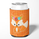 Fox Can or Bottle Hugger Cooler Sleeve for Standard 12 oz Cans, Insulated Foam Beer & Soda Can Hugger Reusable