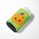 Pumpkin Fall Can or Bottle Hugger Cooler Sleeve for Standard 12 oz Cans, Insulated Foam Beer & Soda Can Hugger Reusable