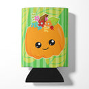 Pumpkin Fall Can or Bottle Hugger Cooler Sleeve for Standard 12 oz Cans, Insulated Foam Beer & Soda Can Hugger Reusable