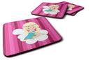 Blonde Fairy Foam Coaster  BB6808FC