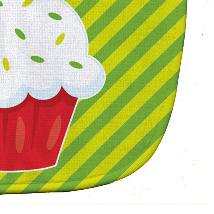 Christmas Pepermint Cupcake Baby Bib BB6819BIB