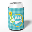 Boy Big One Can or Bottle Hugger Cooler Sleeve for Standard 12 oz Cans, Insulated Foam Beer & Soda Can Hugger Reusable