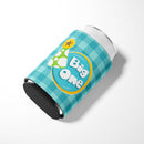 Boy Big One Can or Bottle Hugger Cooler Sleeve for Standard 12 oz Cans, Insulated Foam Beer & Soda Can Hugger Reusable