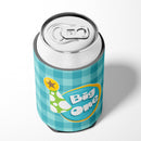 Boy Big One Can or Bottle Hugger Cooler Sleeve for Standard 12 oz Cans, Insulated Foam Beer & Soda Can Hugger Reusable