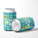 Boy Big One Can or Bottle Hugger Cooler Sleeve for Standard 12 oz Cans, Insulated Foam Beer & Soda Can Hugger Reusable