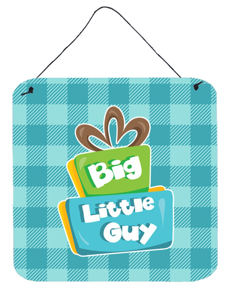 Boy Big Little Guy Wall or Door Hanging Prints BB6825DS66