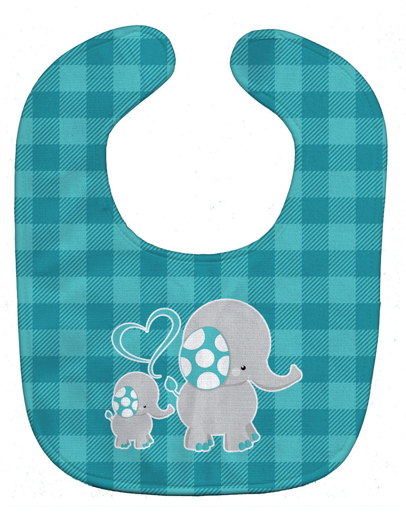 Mommy and Baby Elephant Baby Bib BB6834BIB