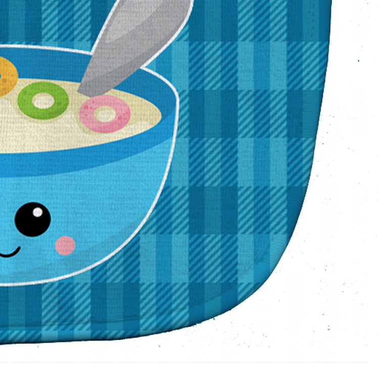 Blue bowl of Cereal Baby Bib BB6845BIB