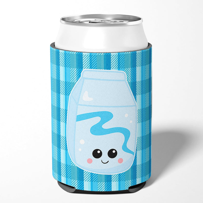 Blue Plaid and Milk Can or Bottle Hugger BB6846CC