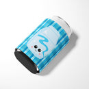 Blue Plaid and Milk Can or Bottle Hugger BB6846CC