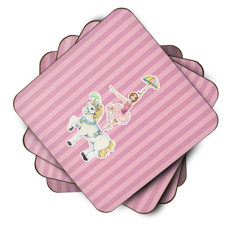 Circus Performer Foam Coaster Set of 4 BB6860FC