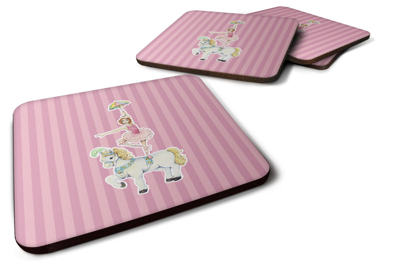 Circus Performer Foam Coaster Set of 4 BB6860FC