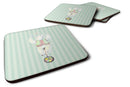 Circus Bear Foam Coasters Set of 4 Cup Coasters for Indoor Outdoor, Tabletop Protection, Anti Slip, Mouse pad Material
