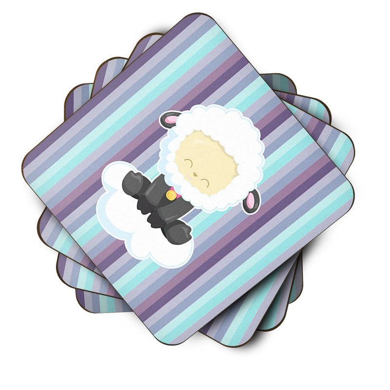 Sheep on Cloud Foam Coaster Set of 4 BB6875FC