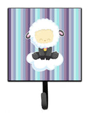 Sheep on Cloud Leash or Key Holder Wall Hooks, Key Hooks Holder, Coat Rack Wall Mount, Coat Hooks, Hooks for Hanging Keys, Towels, Aprons, Leashes