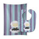 Sheep on Cloud Baby Bib & Burp Cloth Easy-Clean Baby Bib Baby Feeding Accessory Baby Mealtime Essential