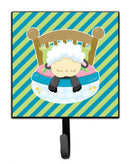 Sheep in Bed Leash or Key Holder Wall Hooks, Key Hooks Holder, Coat Rack Wall Mount, Coat Hooks, Hooks for Hanging Keys, Towels, Aprons, Leashes
