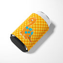 Brontosaurus Dinosaur Can or Bottle Hugger Cooler Sleeve for Standard 12 oz Cans, Insulated Foam Beer & Soda Can Hugger Reusable