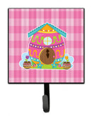 Easter Rabbit's House Leash or Key Holder Wall Hooks, Key Hooks Holder, Coat Rack Wall Mount, Coat Hooks, Hooks for Hanging Keys, Towels, Aprons, Leashes