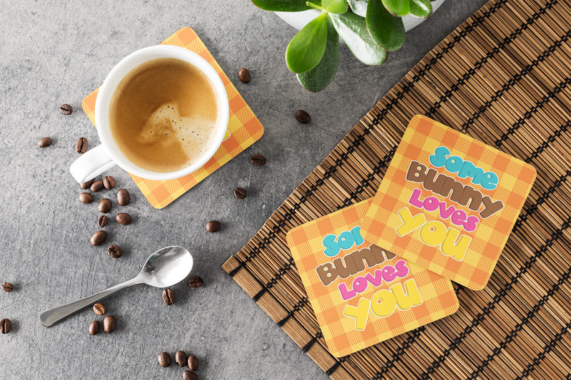 Easter Some Bunny Loves You Foam Coaster  BB6902FC