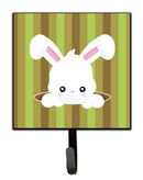 Easter Rabbit Hole Leash or Key Holder Wall Hooks, Key Hooks Holder, Coat Rack Wall Mount, Coat Hooks, Hooks for Hanging Keys, Towels, Aprons, Leashes