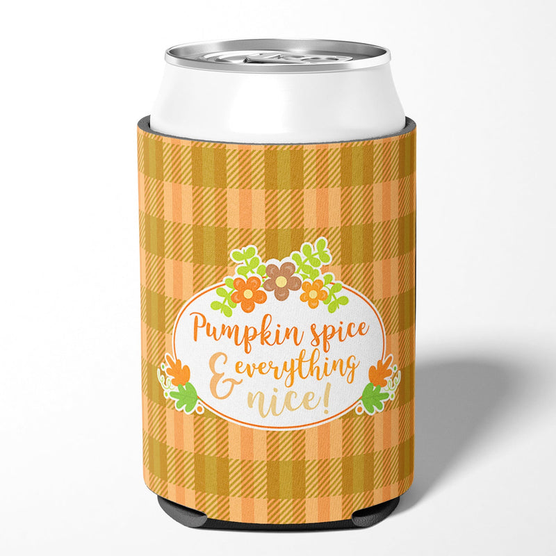 Fall Pumpkin Spice and Everything Can or Bottle Hugger BB6920CC