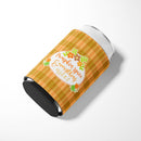 Fall Pumpkin Spice and Everything Can or Bottle Hugger Cooler Sleeve for Standard 12 oz Cans, Insulated Foam Beer & Soda Can Hugger Reusable