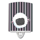 Black Sheep Lamb Face  Ceramic Night Light BB6931CNL