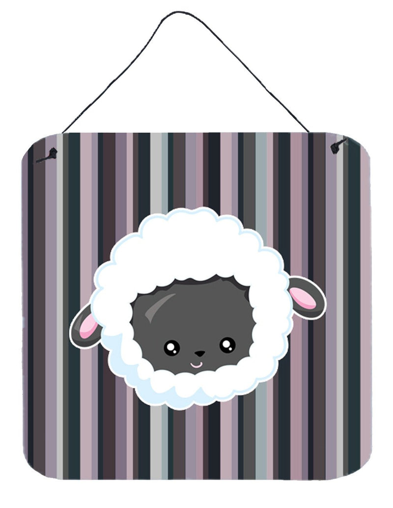 Black Sheep Lamb Face  Wall or Door Hanging Prints BB6931DS66