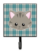 Kitten Face  Leash or Key Holder Wall Hooks, Key Hooks Holder, Coat Rack Wall Mount, Coat Hooks, Hooks for Hanging Keys, Towels, Aprons, Leashes